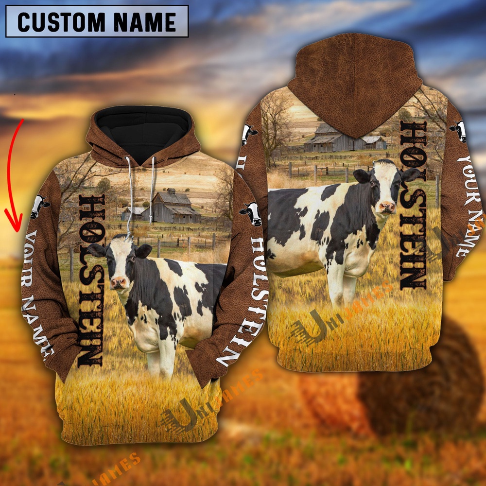 Personalized Name Farm Holstein Brown Hoodie Farm Hoodie Farmher Shirt 1 pe5zi6.jpg Personalized Name Farm Holstein Brown Hoodie Farm Hoodie Farmher Shirt 1 pe5zi6.jpg