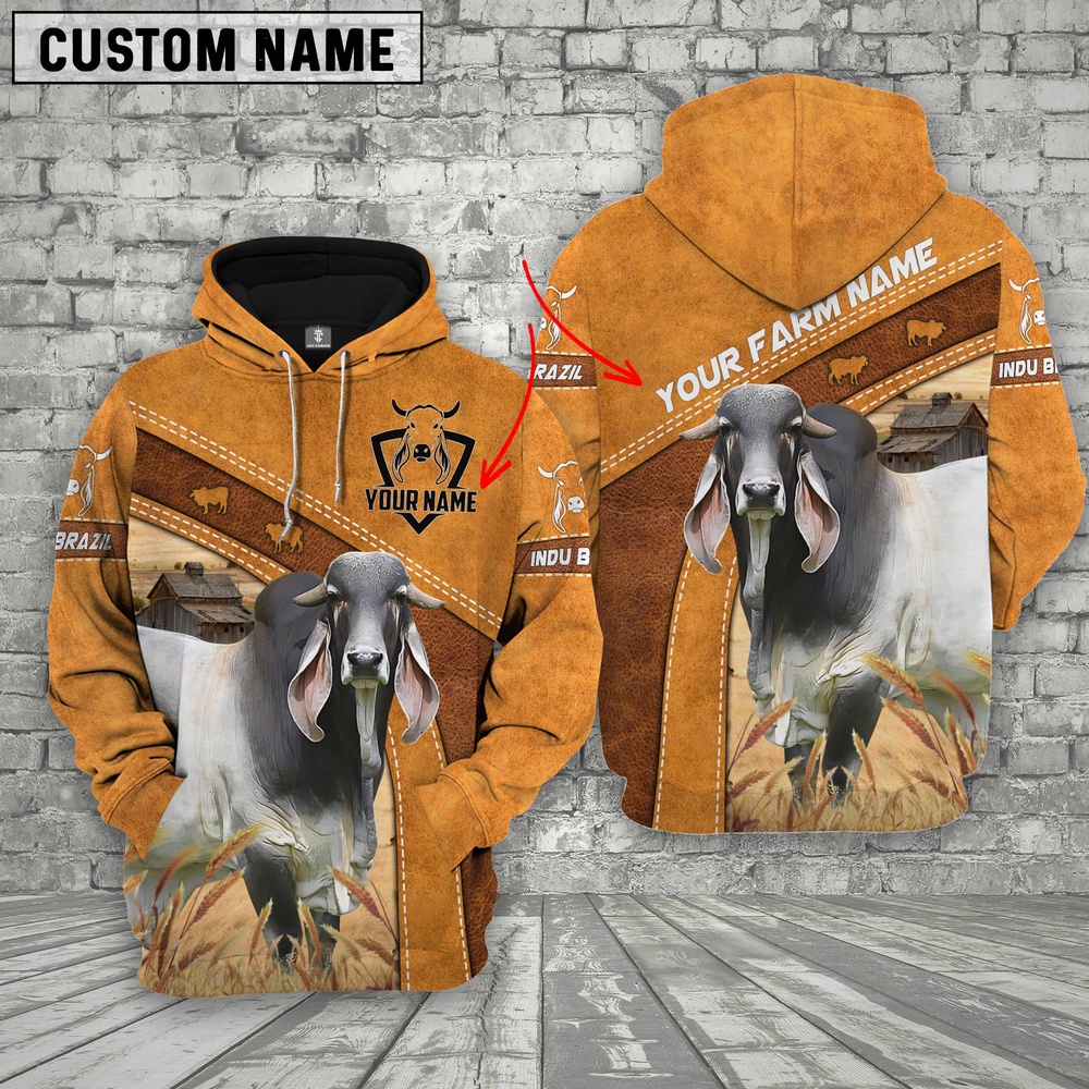 Personalized Name Farm Indu Brazil Cattle Hoodie Farm Hoodie Farmher Shirt 1 jjngdf.jpg