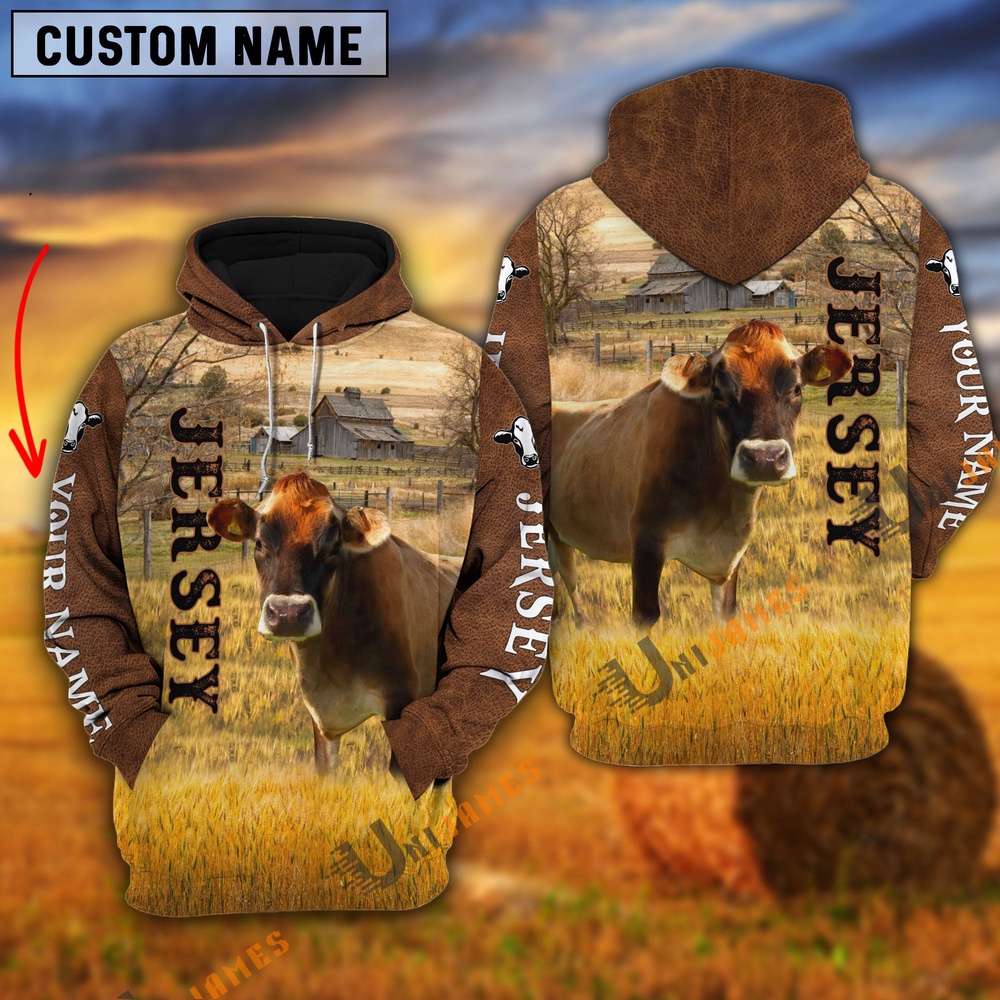 Personalized Name Farm Jersey Brown Hoodie Farm Hoodie Farmher Shirt 1 tyhvcv.jpg