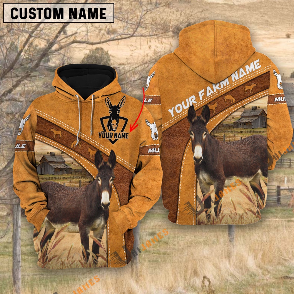 Personalized Name Farm Mules Cattle 3D Hoodie Farm Hoodie Farmher Shirt 1 olfcvp.jpg Personalized Name Farm Mules Cattle 3D Hoodie Farm Hoodie Farmher Shirt 1 olfcvp.jpg
