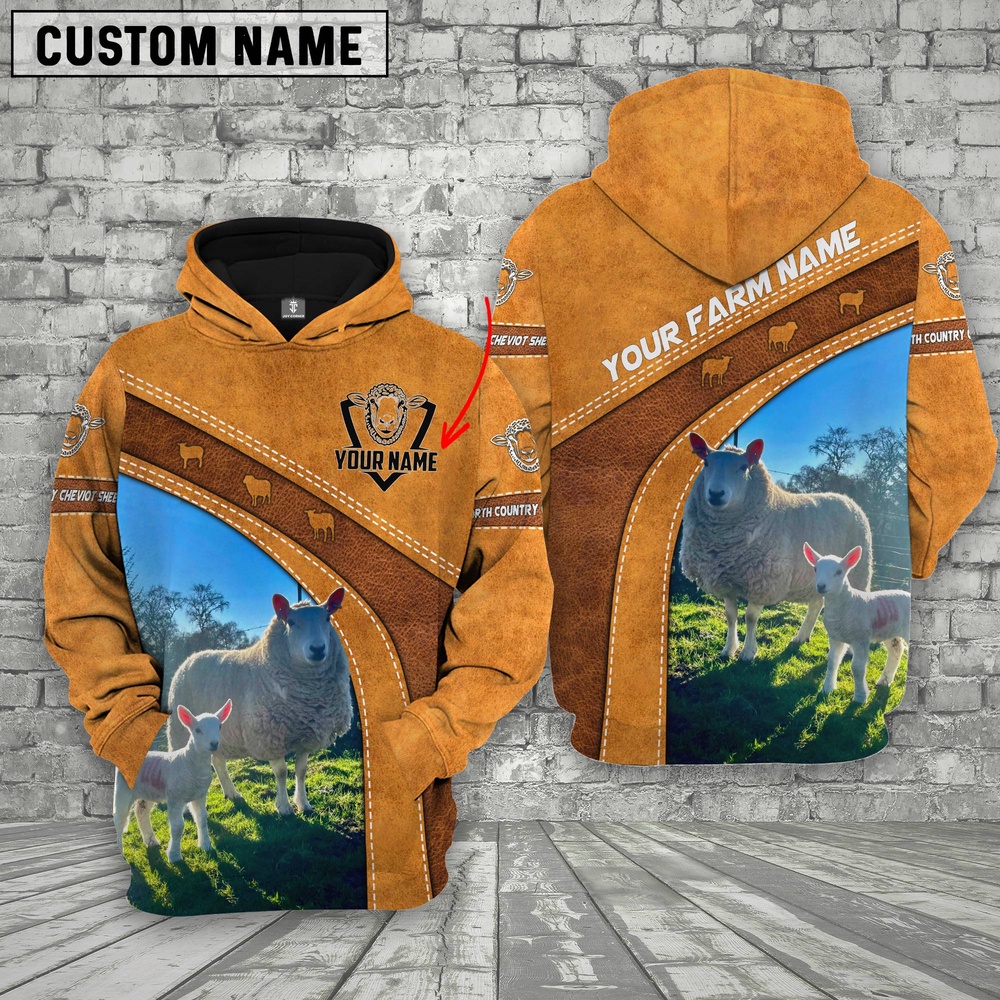 Personalized Name Farm North Country Cheviot Sheep Cattle Hoodie Farm Hoodie Farmher Shirt 1 ll9hjt.jpg Personalized Name Farm North Country Cheviot Sheep Cattle Hoodie Farm Hoodie Farmher Shirt 1 ll9hjt.jpg