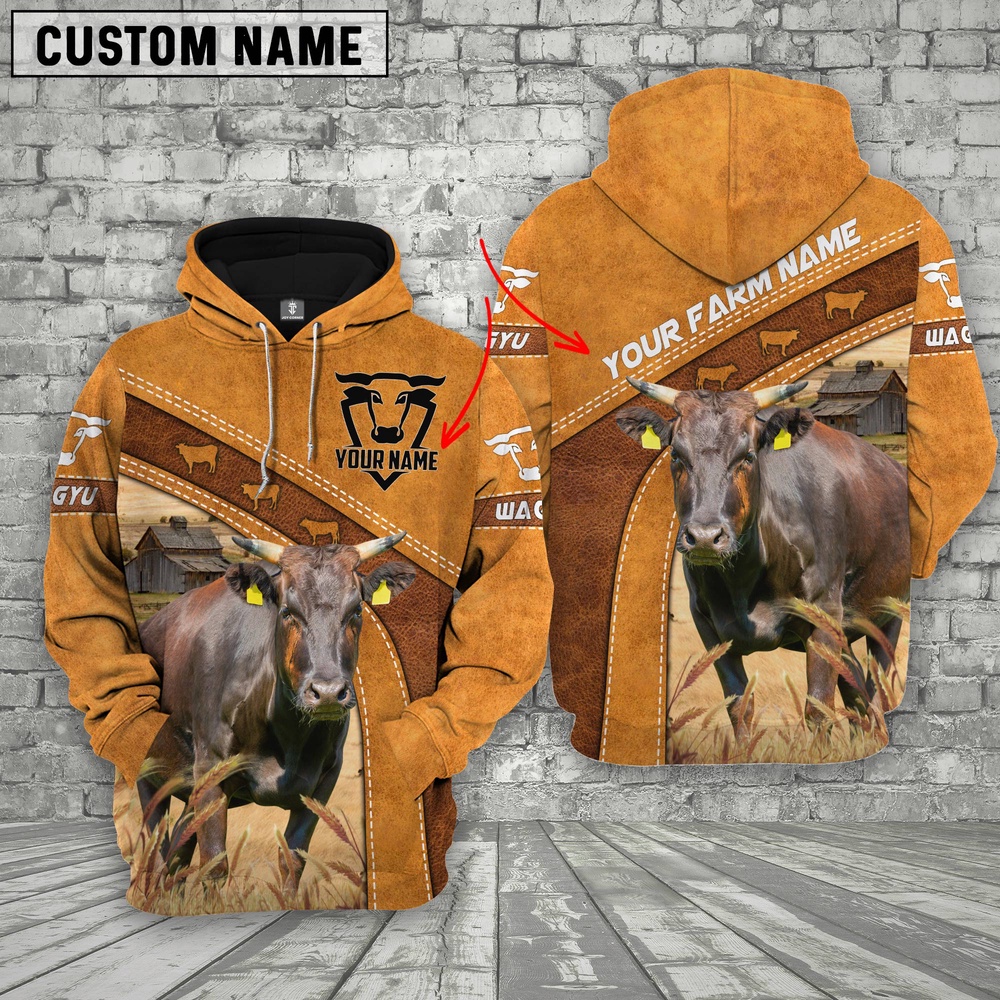 Personalized Name Farm Wagyu Cattle Hoodie TT1 Farm Hoodie Farmher Shirt 1 whrodu.jpg Personalized Name Farm Wagyu Cattle Hoodie TT1 Farm Hoodie Farmher Shirt 1 whrodu.jpg