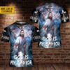 Personalized Name God Is My Savior Take My Hand Jesus Chrsit 3D T Shirt, Christian T Shirt, Jesus Tshirt Designs, Jesus Christ Shirt