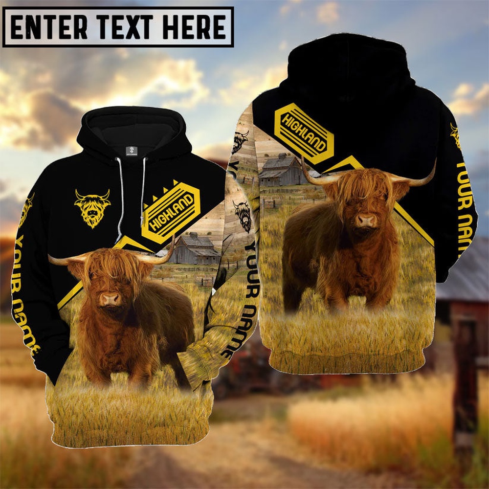 Personalized Name Highland Black Yellow Pattern 3D Hoodie Farm Hoodie Farmher Shirt 1 dhzpwy.jpg Personalized Name Highland Black Yellow Pattern 3D Hoodie Farm Hoodie Farmher Shirt 1 dhzpwy.jpg