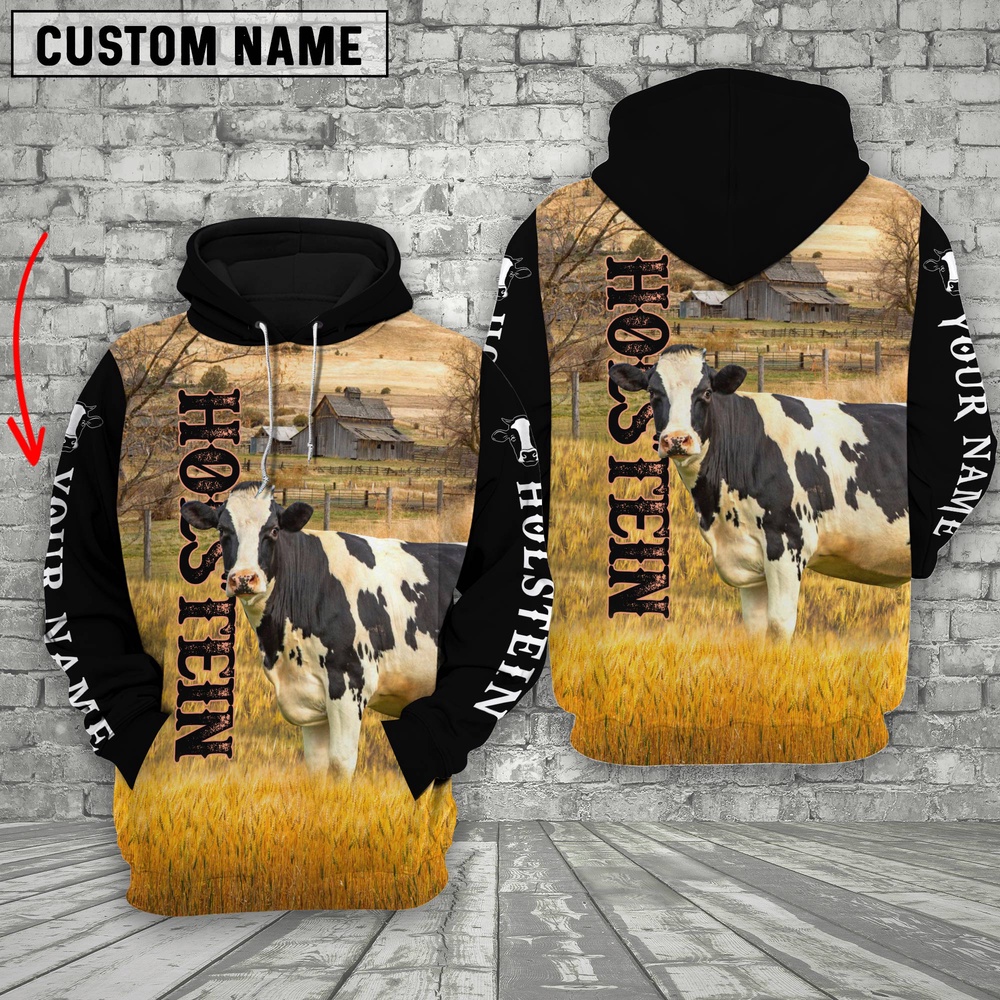 Personalized Name Holstein Cattle On The Farm 3D Shirt Farm Hoodie Farmher Shirt 1 fsotdb.jpg Personalized Name Holstein Cattle On The Farm 3D Shirt Farm Hoodie Farmher Shirt 1 fsotdb.jpg
