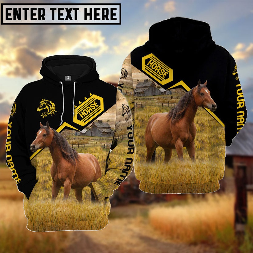 Personalized Name Horse Black Yellow Pattern 3D Hoodie Farm Hoodie Farmher Shirt 1 qf10no.jpg Personalized Name Horse Black Yellow Pattern 3D Hoodie Farm Hoodie Farmher Shirt 1 qf10no.jpg