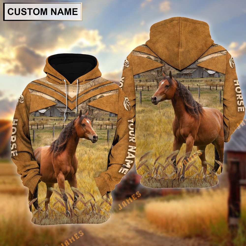 Personalized Name Horse Brown Pattern 3D Hoodie Farm Hoodie Farmher Shirt 1 xzb4fn.jpg Personalized Name Horse Brown Pattern 3D Hoodie Farm Hoodie Farmher Shirt 1 xzb4fn.jpg