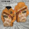 Personalized Name Parthenaise All Over Printed 3D Cattle Hoodie, Farm Hoodie, Farmher Shirt