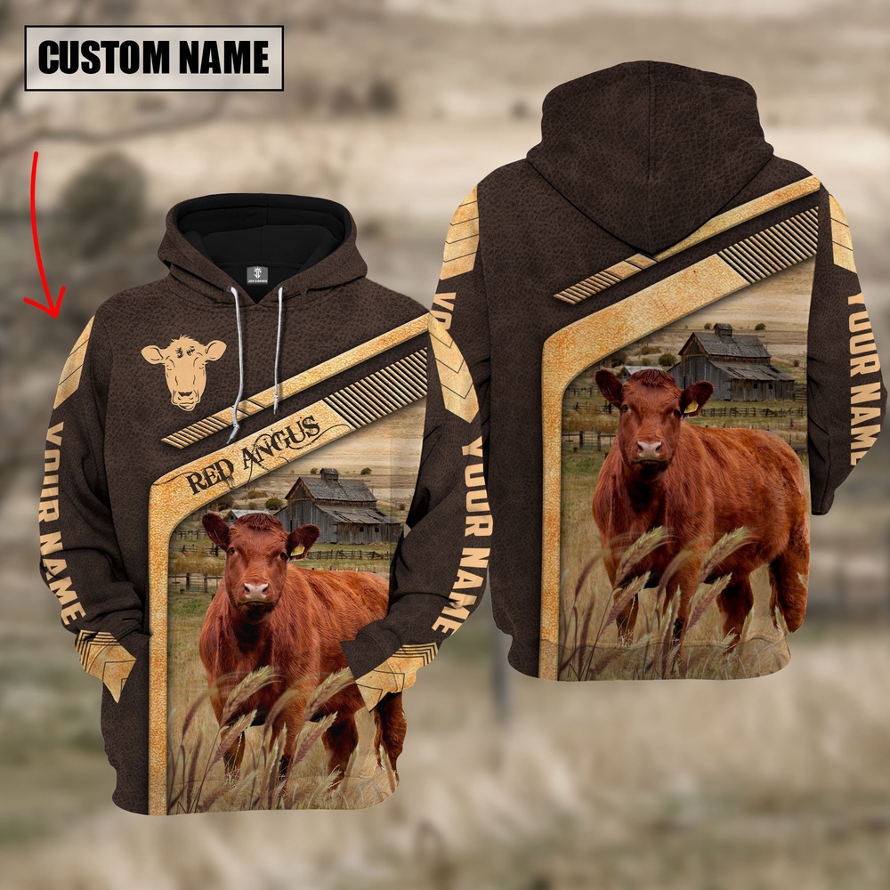Red Angus On The Meadow Custom Name Hoodie Farm Hoodie Farmher Shirt 1 cpklea.jpg Red Angus On The Meadow Custom Name Hoodie Farm Hoodie Farmher Shirt 1 cpklea.jpg