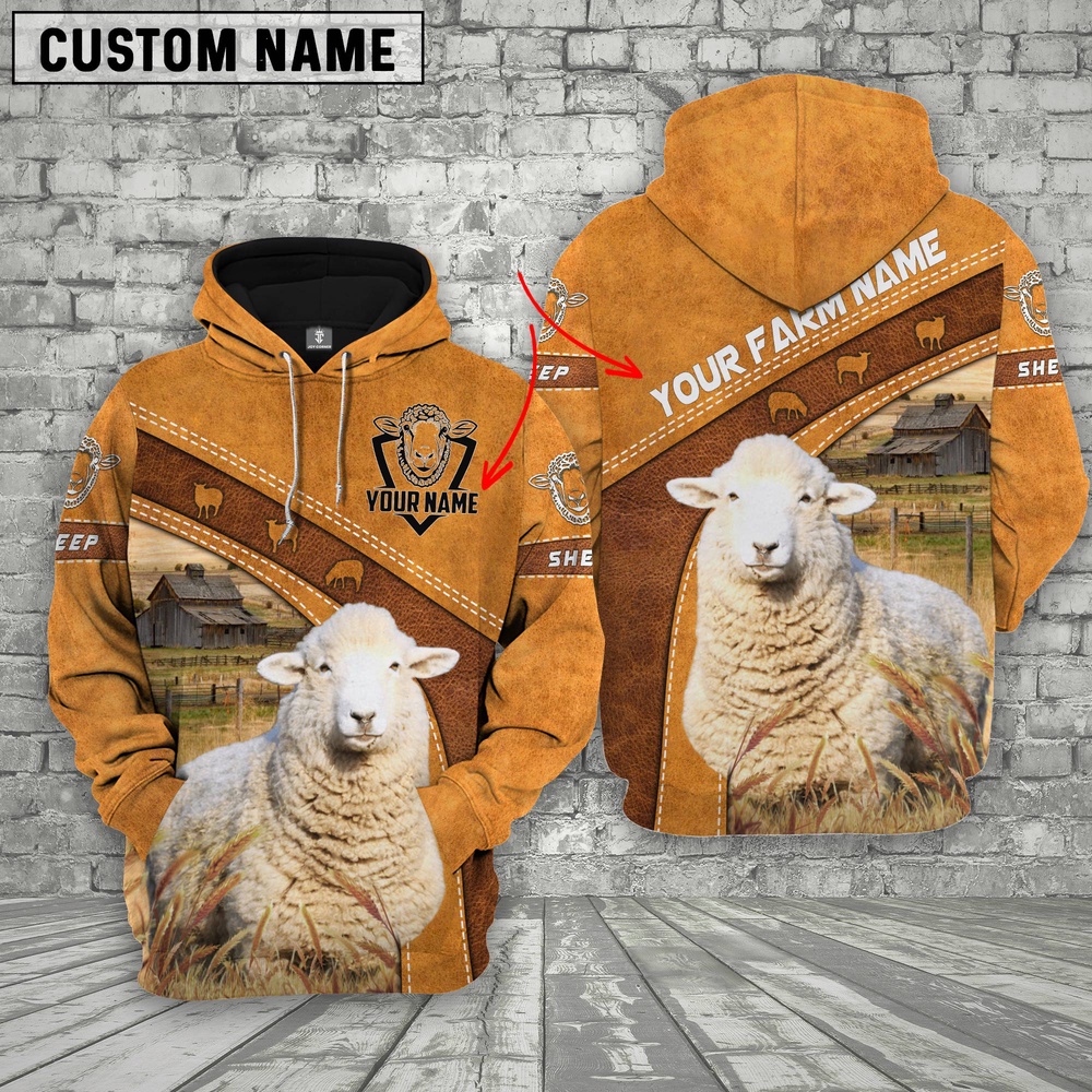 Sheep 3D Customized Name Farm Name Hoodie Farm Hoodie Farmher Shirt 1 f1o4b5.jpg Sheep 3D Customized Name Farm Name Hoodie Farm Hoodie Farmher Shirt 1 f1o4b5.jpg
