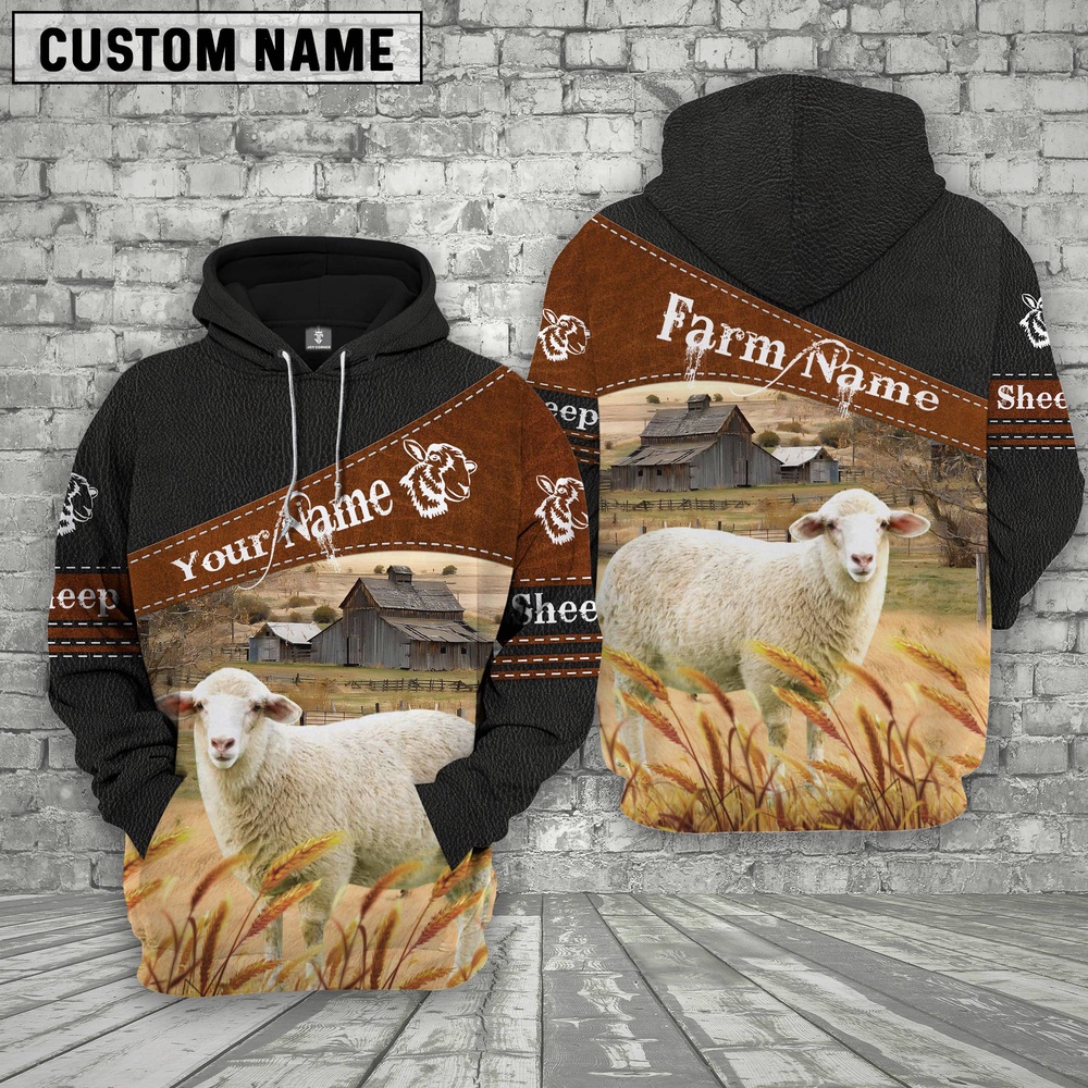 Sheep On Farm Custom Name Printed 3D Black Hoodie Farm Hoodie Farmher Shirt 1 bgw6o5.jpg Sheep On Farm Custom Name Printed 3D Black Hoodie Farm Hoodie Farmher Shirt 1 bgw6o5.jpg