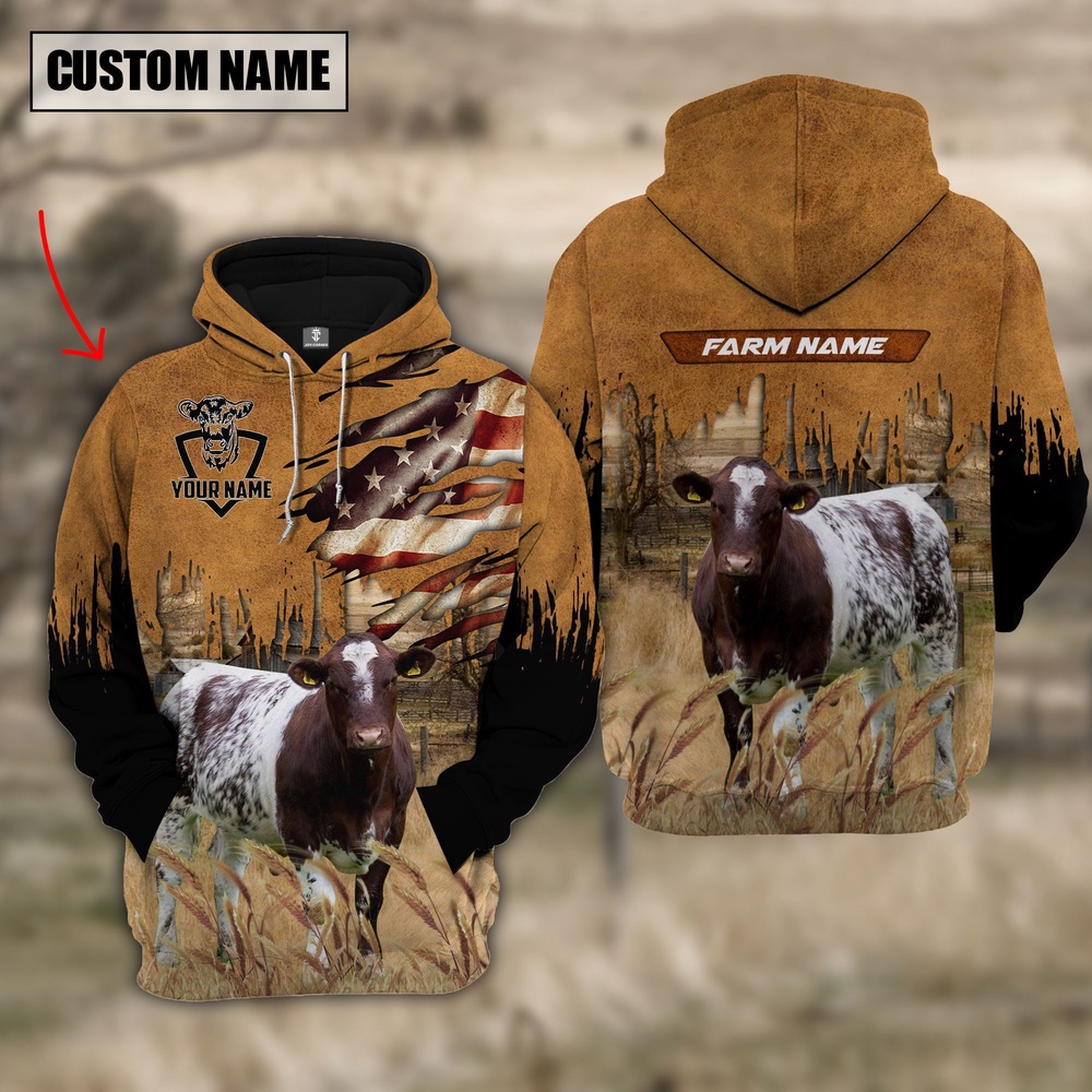 Shorthorn Custom Name US FLAG Pattern Hoodie Farm Hoodie Farmher Shirt 1 fept8n.jpg Shorthorn Custom Name US FLAG Pattern Hoodie Farm Hoodie Farmher Shirt 1 fept8n.jpg