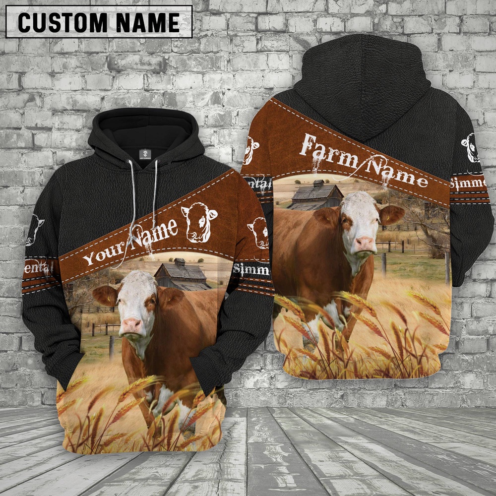 Simmental On Farms Custom Name Printed 3D Black Hoodie Farm Hoodie Farmher Shirt 1 frxth9.jpg Simmental On Farms Custom Name Printed 3D Black Hoodie Farm Hoodie Farmher Shirt 1 frxth9.jpg
