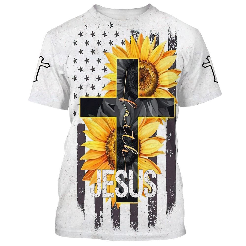 Sunflower Faith Cross 3D T Shirt Christian T Shirt Jesus Tshirt Designs Jesus Christ Shirt 1 rvgxn7.jpg Sunflower Faith Cross 3D T Shirt Christian T Shirt Jesus Tshirt Designs Jesus Christ Shirt 1 rvgxn7.jpg