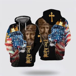 The King Jesus Lion American Flag…