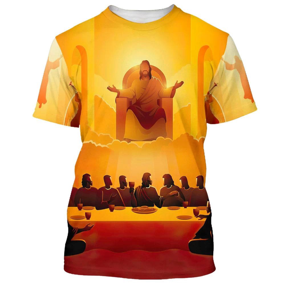The Last Supper 3D T Shirt Christian T Shirt Jesus Tshirt Designs Jesus Christ Shirt 1 zbotm9.jpg