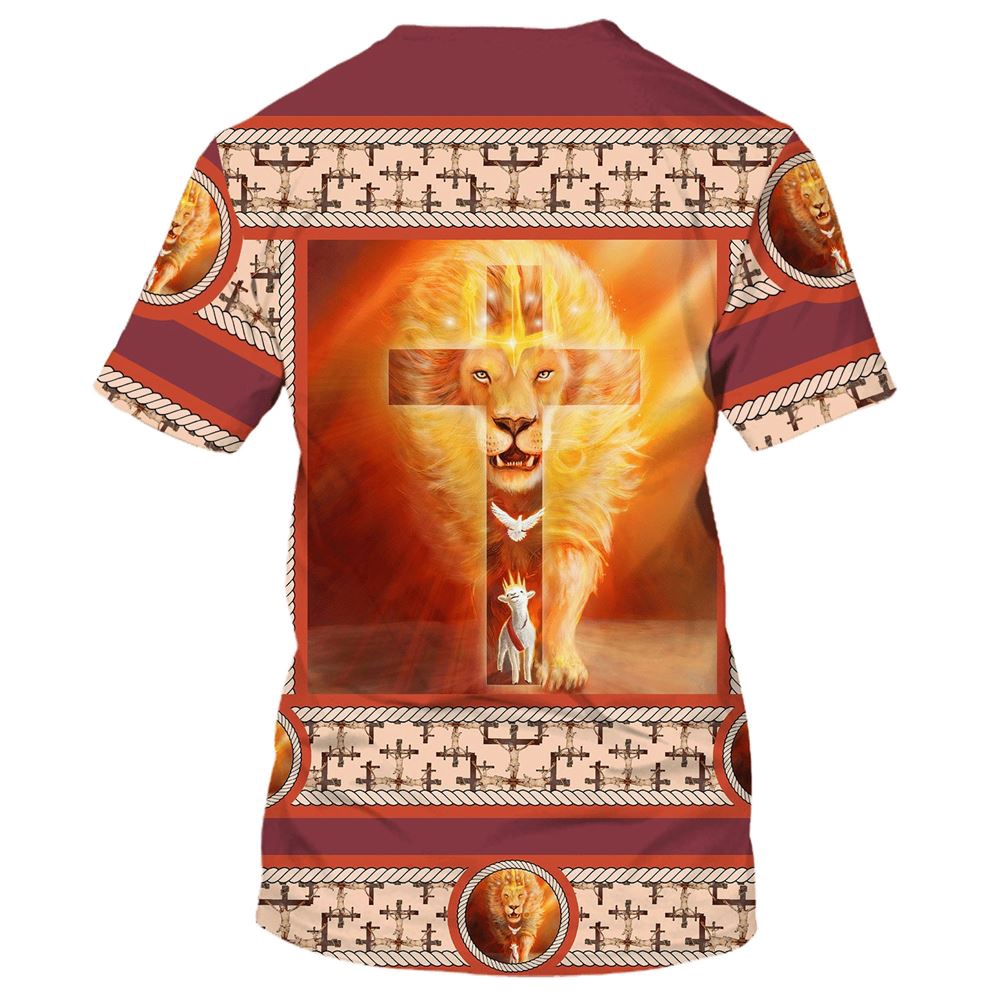 The Lion Lamb Dove Cross 3D T Shirt Christian T Shirt Jesus Tshirt Designs Jesus Christ Shirt 2 ezchge.jpg The Lion Lamb Dove Cross 3D T Shirt Christian T Shirt Jesus Tshirt Designs Jesus Christ Shirt 2 ezchge.jpg