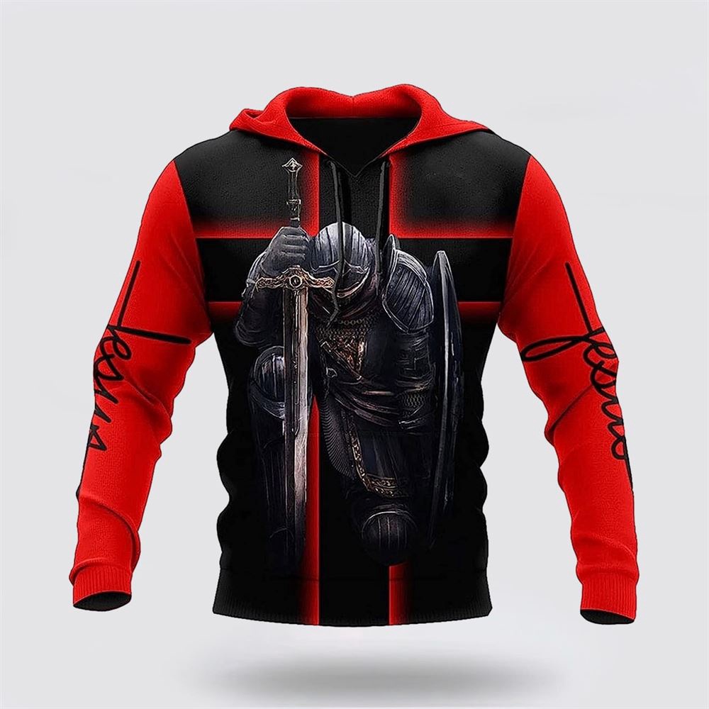 Warrior Jesus My God My King My Lord 3D Hoodie Christian Hoodie Bible Hoodies Scripture Hoodies 2 j4mtfg.jpg