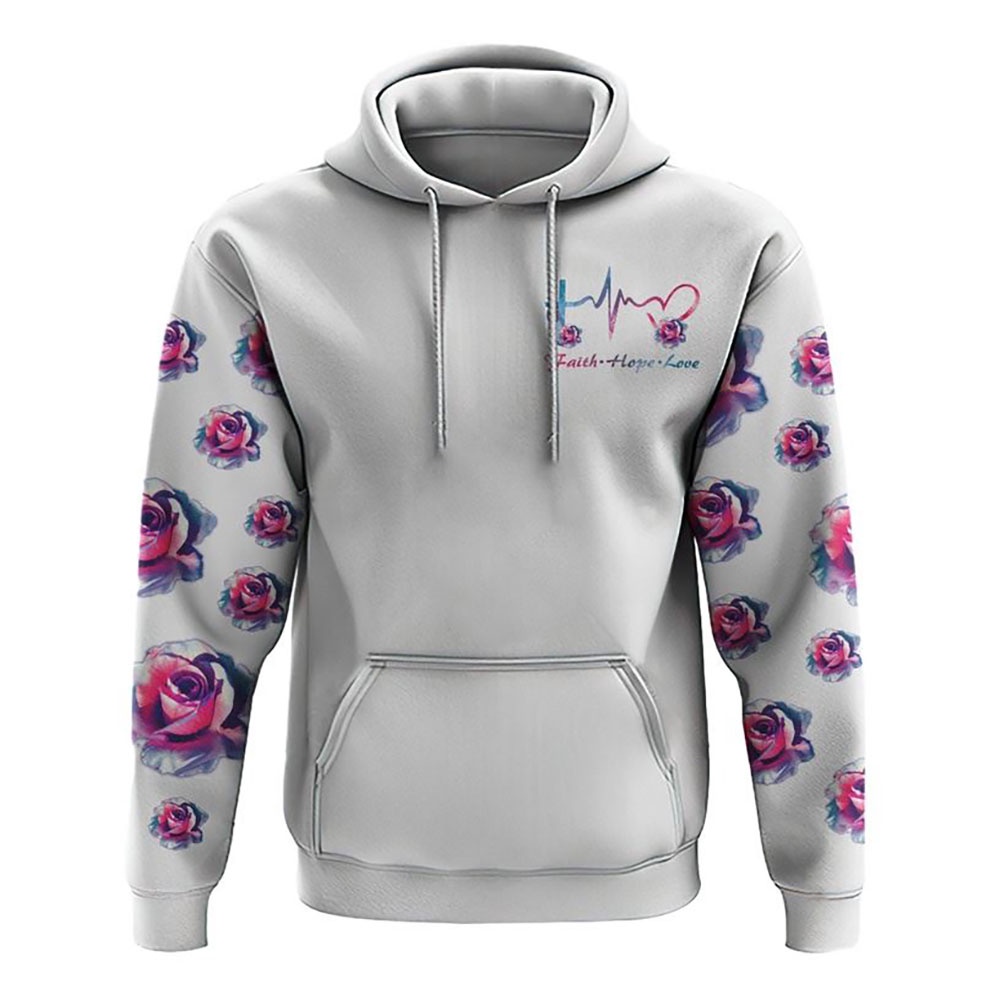 Watercolor Rose Faith Cross White Hoodie Christian Hoodie Bible Hoodies Religious Hoodies 1 i29sky.jpg