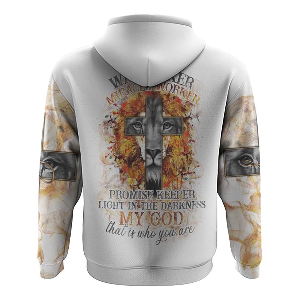 Way Maker Miracle Worker Half Lion Smoke Hoodie Christian Hoodie Bible Hoodies Religious Hoodies 2 hghkck.jpg