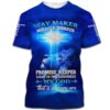 Way Maker Miracle Worker Jesus Stretched Out His Hand 3D T Shirt, Christian T Shirt, Jesus Tshirt Designs, Jesus Christ Shirt