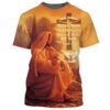 Way Maker Mircale Worker Jesus Saved Custom Name 3D T Shirt, Christian T Shirt, Jesus Tshirt Designs, Jesus Christ Shirt
