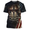 Way Marker Cross With Wings Jesus Unisex 3D T Shirt, Christian T Shirt, Jesus Tshirt Designs, Jesus Christ Shirt