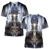 We Walk By Faith Not By Sight 1 3D T Shirt, Christian T Shirt, Jesus Tshirt Designs, Jesus Christ Shirt