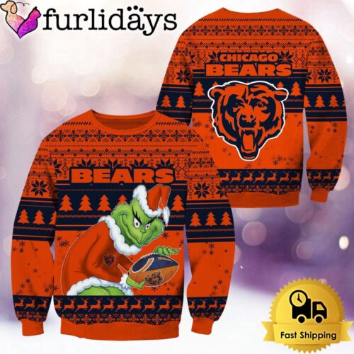 Rework Chicago Bears NFL Lace Dress - XXL