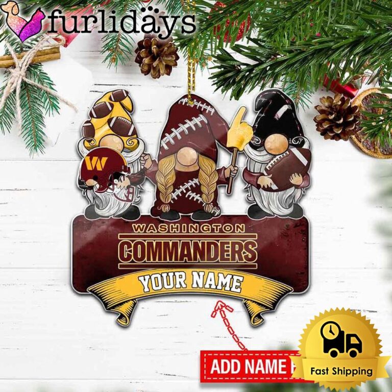 NFL Washington Commanders New Logo 2025 Custom Football Jersey