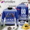 NCAA Clemson Tigers Football Helmet Custom Ugly Christmas Sweater