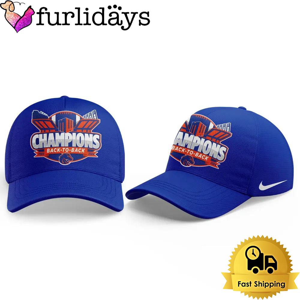 NCAA Boise State Bronco Mountain West Conference Football Champions Baseball Cap NCAA Boise State Bronco Mountain West Conference Football Champions Baseball Cap