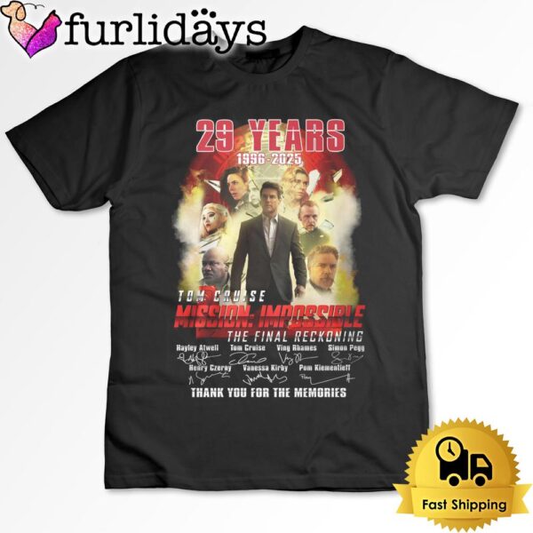 Mission Inpossible The Final Reckoning 29Th Anniversary T Shirt