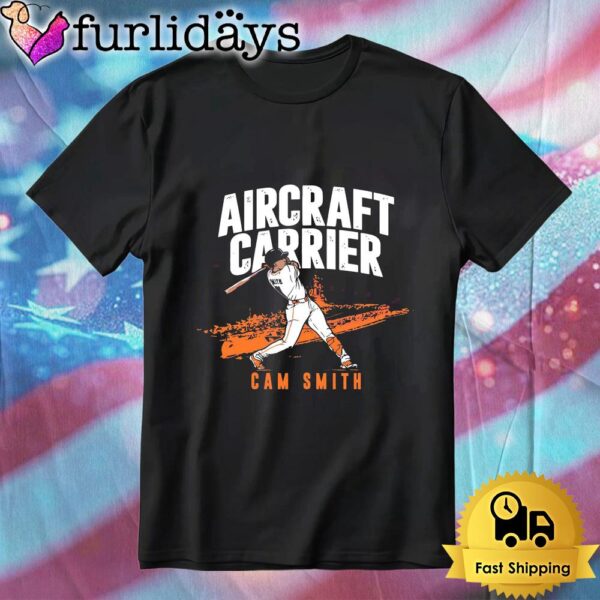 Cam Smith Aircraft Carrier Houston Astros Baseball T-Shirt