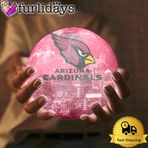 Arizona Cardinals Team Logo Skyline Color…