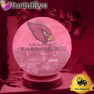 Arizona Cardinals Team Logo Skyline Color…
