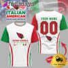 Washington Commanders NFL Italian American Heritage Month 3D Shirt