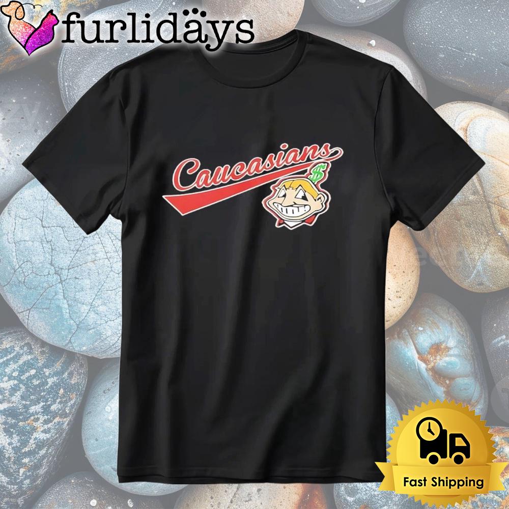 Bomani Jones Cleveland Caucasians T-Shirt Bomani Jones Cleveland Caucasians T-Shirt