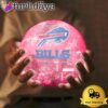 Carolina Panthers Team Logo Skyline Color Changing Moon Lamp