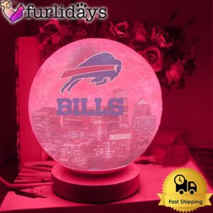 Buffalo Bills Team Logo Skyline Color…