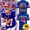 Buffalo Bills Red Helmets Back Hoodie