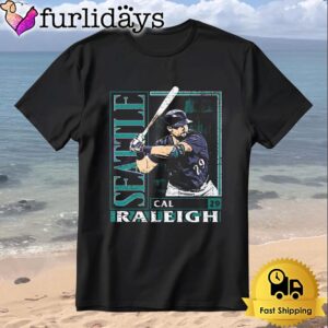 Cal Raleigh Seattle Baseball Card Style…