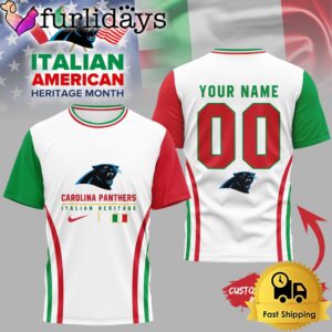 Carolina Panthers NFL Italian American Heritage…