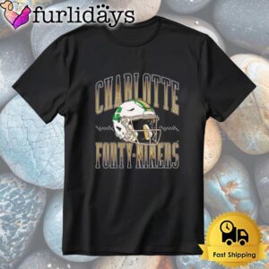 Charlotte 49ers Football Helmet T-Shirt