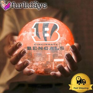 Cincinnati Bengals Team Logo Skyline Color…