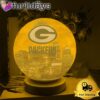 Detroit Lions Team Logo Skyline Color Changing Moon Lamp