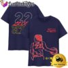 Indiana Fever Caitlin Clark Stadium Essentials Black Run Through Unisex T-Shirt