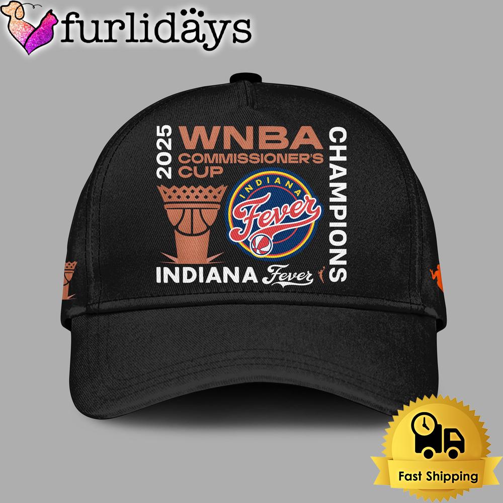 Indiana Fever WNBA Commissioner's Cup Champions 2025 Cap Indiana Fever WNBA Commissioner's Cup Champions 2025 Cap