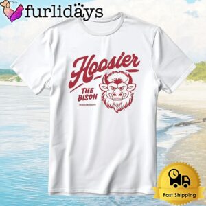 Indiana Hoosiers The Bison Mascot T-Shirt