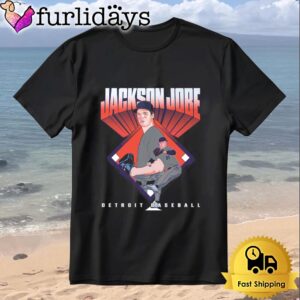 Jackson Jobe Detroit Baseball Diamond T-Shirt